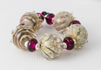 Pastels and Pinks Lampwork Beads