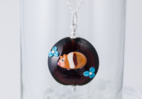 Guinea Pig Lampwork Necklace