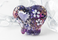Purple Lampwork Elephant Bead alternative view 1