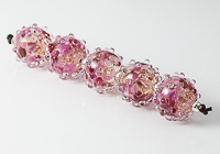 Glittery Lampwork Bumpy Beads alternative view 1