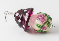 Lampwork Toadstool Pendant alternative view 1