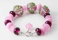 Flowery Lampwork Bracelet alternative view 2