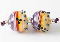 Swirly Lampwork Beads Swirly Lampwork Beads