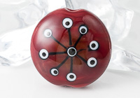 Red Focal Bead alternative view 1