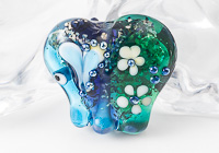 Turquoise Lampwork Elephant Bead alternative view 1