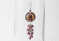 Pearl Lampwork Pendant alternative view 2