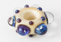 Silver Glass Lampwork Charm Bead alternative view 2