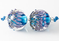 Aster Lampwork Beads