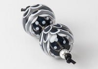 Black Dahlia Lampwork Beads alternative view 1