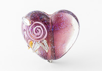 Dichroic Heart Bead alternative view 1