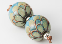 Dahlia Lampwork Beads alternative view 2