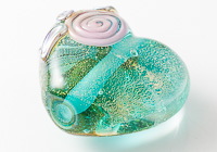 Dichroic Heart Bead