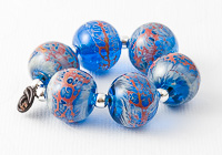 Lampwork Beads - "Lightning" alternative view 1