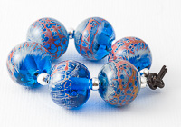 Lampwork Beads - "Lightning" alternative view 2