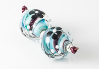 Swirly Lampwork Beads alternative view 1