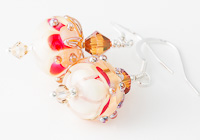 Golden Lampwork Earrings alternative view 1