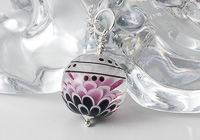 Large Dahlia Pendant Necklace