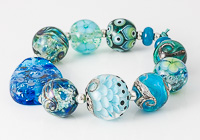 Teal Lampwork Bead Collection alternative view 2