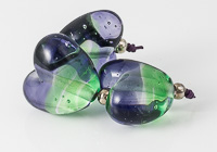 Two Tone Lampwork Heart Beads alternative view 1