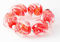 Dichroic Swirly Lampwork Beads alternative view 1