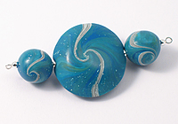 Turquoise Clay Beads alternative view 2