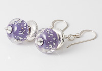 Purple Sparkly Earrings alternative view 1