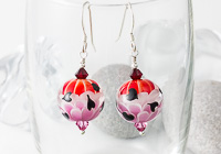 Heart Lampwork Earrings alternative view 1