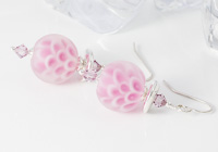 Dahlia Lampwork Earrings alternative view 1