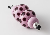 Purple Spotty Lampwork Bead Set alternative view 1