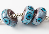 "Verdigris" Lampwork Charm Beads alternative view 2