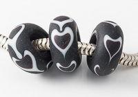 "Black Heart" Charm Beads alternative view 1