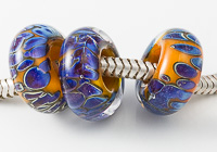 "Carnival" Lampwork Charm Beads