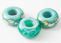 Teal Lampwork Charm Beads alternative view 2