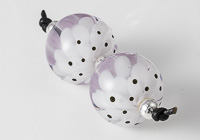 Lilac Dahlia Lampwork Beads alternative view 2