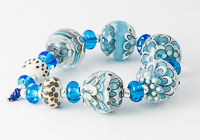 Turquoise Lampwork Beads alternative view 1