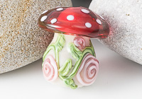 Lampwork Fairy Toadstool Bead alternative view 2