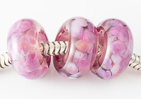 Pink Lampwork Charm Beads alternative view 1