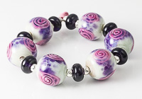 Rose Lampwork Beads alternative view 1