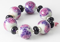 Rose Lampwork Beads alternative view 2