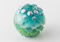 Dahlia Lampwork Bead alternative view 1