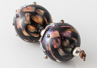 Lampwork Dahlia Beads alternative view 1