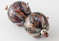 Lampwork Dahlia Beads alternative view 2