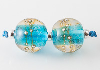 Dichroic Lampwork Beads