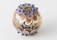 Dahlia Lampwork Bead alternative view 2