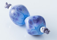 Blue and Purple Lampwork Beads alternative view 1