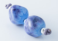 Blue and Purple Lampwork Beads alternative view 2