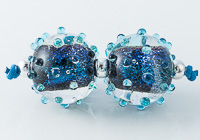 Dichroic Lampwork Beads