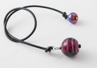 Fuchsia Lampwork Bookmark alternative view 1