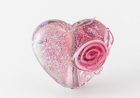 Dichroic Heart Bead alternative view 1