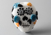 Lampwork Skull Bead